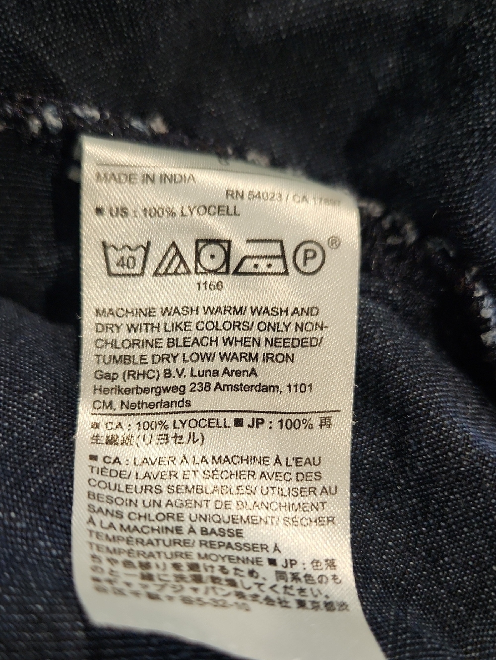 Banana Republic Tencel Chambray Maxi Dress Sz 8- NO BELT - Picture 6 of 7